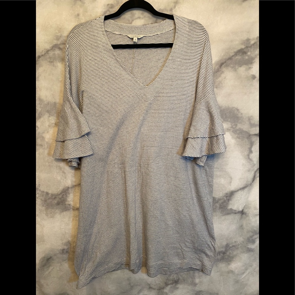 Lucky Brand Boxy Mini Shirt Dress